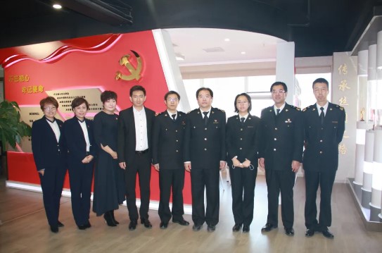 以黨建帶業(yè)務 以業(yè)務促發(fā)展——天津海關綜合業(yè)務處與永誠世佳開展支部共建活動